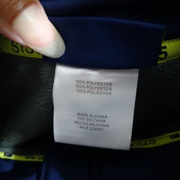 Sperry Top Sider STS35 Men Blue Performance Softshell Jacket Size M Nautical - Picture 8 of 15